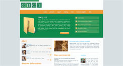 Desktop Screenshot of cdci.com