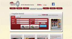 Desktop Screenshot of cdci.hu